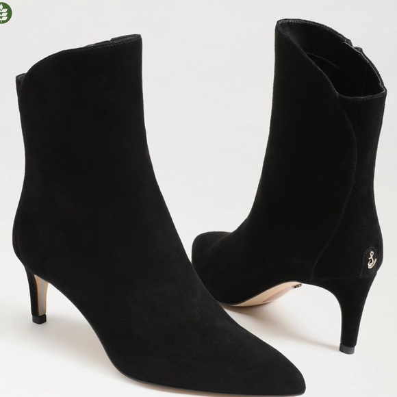 Sam Edelman Shoes - Sam Edelman Usha Elegant Black Suede Ankle Boots